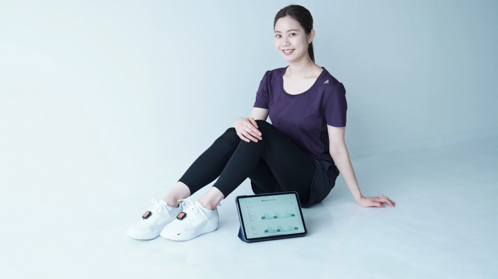 StepLab 行動步態分析 App 介面（Movella DOT 感測器）